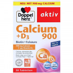 Doppelherz Calcium 900 + D3 + Biotin + Folsäure (30 St.) [Sonderposten]