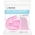 MeaVita® FFP2 Schutzmaske, rosa (10 St.)