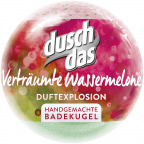 duschdas Handgemachte Badekugel "Verträumte Wassermelone" (100 g)