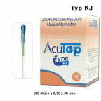 AcuTop Akupunkturnadeln Typ KJ 0,30 x 30 mm (100 St.)