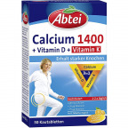Abtei Calcium 1400 + Vitamin D + Vitamin K (30 St.)