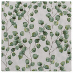 Servietten "Eukalyptusblätter", 33 x 33 cm (20 St.)