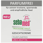 sebamed® TROCKENE HAUT Gesichtscreme Urea Akut 5 % parfümfrei (50 ml)