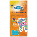 DenTek kids Fun Flossers Zahnseide-Sticks (40 St.)