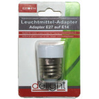 Leuchtmittel-Adapter E27 auf E14