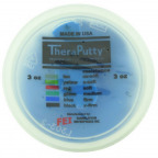 CanDo TheraPutty® Anti-Stress-Therapieknete, blau (85 g)