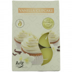Duft-Teelichter "Vanilla Cupcake" (6 St.)