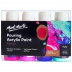 Mont Marte Pouring Acrylfarbenset "Aurora" (4 x 60 ml)