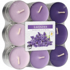 Teelichte mit Duft Lavendel (18 St.)