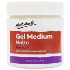 Mont Marte Premium Gel Medium Matte (250 ml)