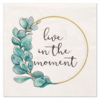 Servietten "Live in the Moment", 33 x 33 cm (20 St.)