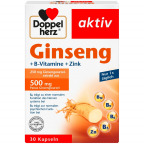 Doppelherz Ginseng + B-Vitamine + Zink (30 St.)
