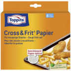 Toppits® Cross&Frit® Papier (8 Bögen)
