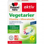 Doppelherz Vegetarier Vitamine + Mineralstoffe (30 St.) [Sonderposten]