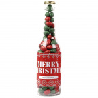 PindaPils Schoko-Erdnüsse in der Flasche "Merry Christmas" (270 g)