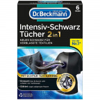 Dr. Beckmann Intensiv-Schwarz-Tücher 2in1 (6 St.)
