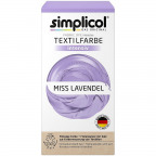 simplicol Textilfarbe intensiv Miss Lavendel (150 ml + 400 g)