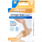 Lifemed Finger-Strips Flexible 12 x 2 cm (10 St.)