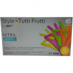 Untersuchungshandschuhe "Style Tutti Frutti" aus Nitril, Gr. S (96 St.)