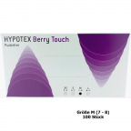 HYPOTEX Berry Touch Untersuchungshandschuhe aus Latex, Gr. M (100 St.)