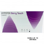 HYPOTEX Berry Touch Untersuchungshandschuhe aus Latex, Gr. L (100 St.)