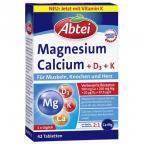 Abtei Magnesium Calcium + D3 + K Depot (42 St.) [Sonderposten]