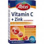 Abtei Vitamin C + Zink Lutschtabletten (30 St.)