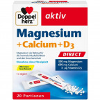 Doppelherz Magnesium + Calcium + D3 DIRECT (20 Portionen)