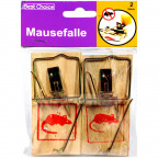 Mausefalle aus Holz (2 St.)