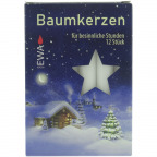 EWA Baumkerzen 12/250 weiß (12 St.)