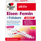 Doppelherz Eisen-Femin + Folsäure DIRECT (20 St.)