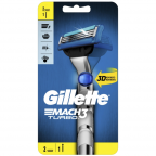 Gillette® MACH3 Turbo Rasierapparat (1 Rasierer + 2 Klingen)