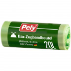 PELY® Bio-Zugbandbeutel, 20 Liter (8 St.)