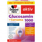 Doppelherz Glucosamin 1000 + Curcuma (40 St.)