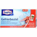 Toppits® Gefrierbeutel 3 Liter (30 St.)