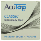 AcuTop Classic Kinesiology Tape schwarz (5 cm x 5 m)
