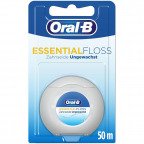Oral-B EssentialFloss Zahnseide ungewachst (50 m)