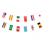 Flaggenkette "32 Nationen" (1 St.)