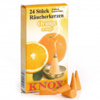 KNOX Räucherkerzen Orange (24 St.)