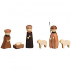 Holz-Miniaturen "Christi Geburt" (1 Set)