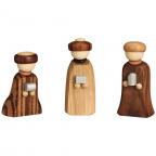 Holz-Miniaturen "Heilige Drei Könige" (1 Set)