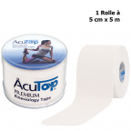 AcuTop Premium Kinesiology Tape weiß (5 cm x 5 m) [MHD 18.05.2020]