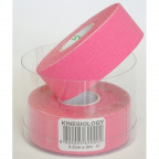 Nasara Kinesiology Tape schmal pink (2 St. à 2,5 cm x 5 m)