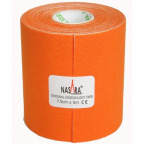 Nasara Kinesiology Tape breit orange (7,5 cm x 5 m)