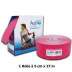 AcuTop Premium Kinesiology Tape pink (5 cm x 17 m) [MHD 06.12.2018]