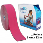 AcuTop Premium Kinesiology Tape pink (5 cm x 32 m)