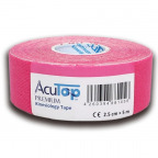 AcuTop Premium Kinesiology Tape schmal pink (2,5 cm x 5 m)