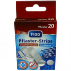 FIGO Pflaster-Strips wasserabweisend transparent (20 St.) [MHD 03/2023]