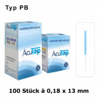 AcuTop Akupunkturnadeln Typ PB, 0,18 x 13 mm (100 St.)